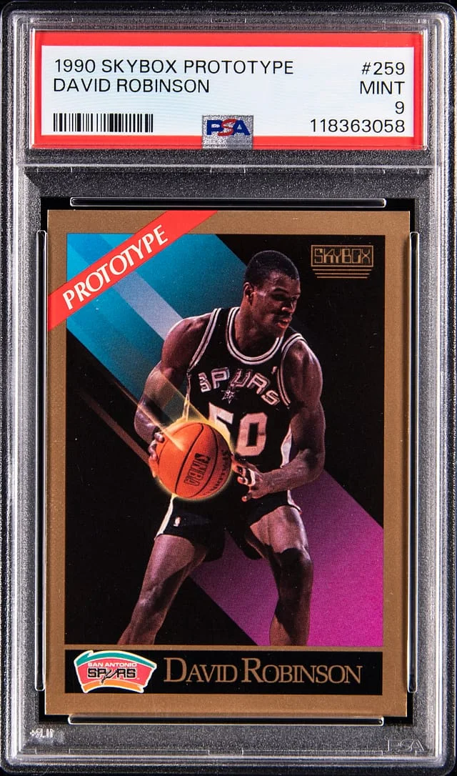 1990-91 SkyBox David Robinson Prototype #259 card image