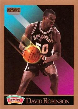 1990-91 SkyBox David Robinson #260 card image