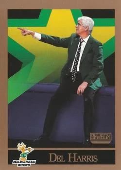 1990-91 SkyBox Del Harris Head Coach #315 card image