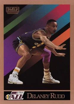 1990-91 SkyBox Delaney Rudd #283 card image