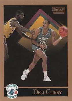 1990-91 SkyBox Dell Curry #28 card image