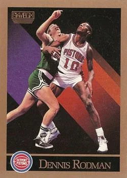 1990-91 SkyBox Dennis Rodman #91 card image