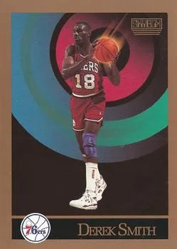 1990-91 SkyBox Derek Smith SP #218 card image