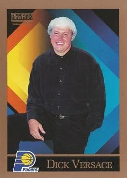 1990-91 SkyBox Dick Versace Head Coach #311 card image