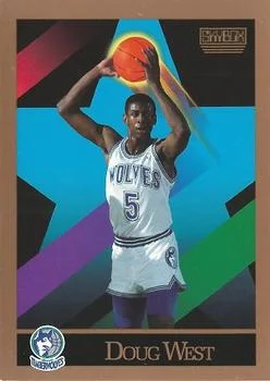 1990-91 SkyBox Doug West #397 card image