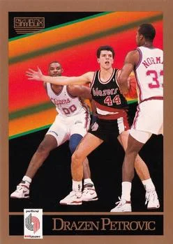 1990-91 SkyBox Drazen Petrovic #237 card image