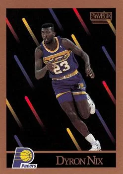 1990-91 SkyBox Dyron Nix COR #118b card image