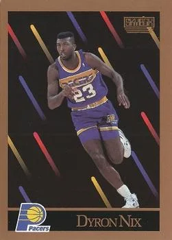 1990-91 SkyBox Dyron Nix ERR #118a card image