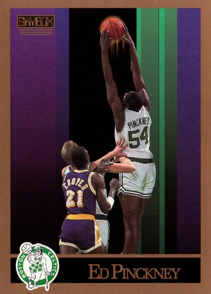 1990-91 SkyBox Ed Pinckney #22 card image