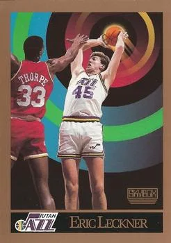 1990-91 SkyBox Eric Leckner SP #281 card image