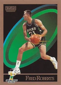 1990-91 SkyBox Fred Roberts #164 card image