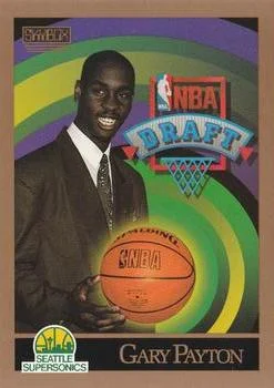 1990-91 SkyBox Gary Payton Draft Picks #365 card image