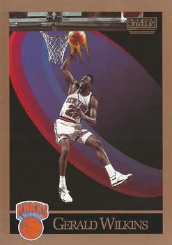 1990-91 SkyBox Gerald Wilkins #197 card image