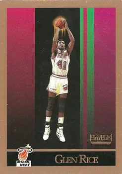 1990-91 SkyBox Glen Rice #150 card image