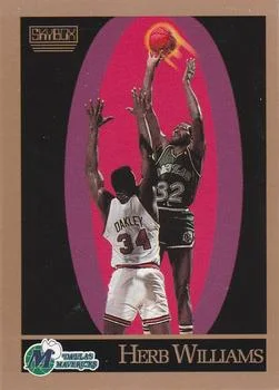 1990-91 SkyBox Herb Williams #70 card image