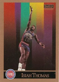 1990-91 SkyBox Isiah Thomas #93 card image