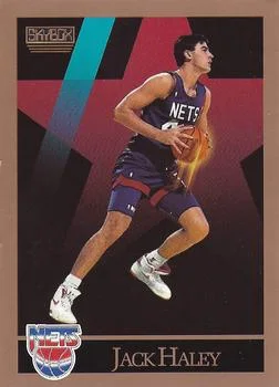 1990-91 SkyBox Jack Haley #180 card image