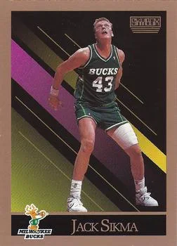 1990-91 SkyBox Jack Sikma #166 card image