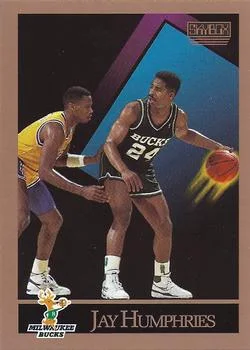 1990-91 SkyBox Jay Humphries #158 card image