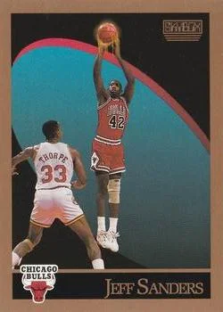1990-91 SkyBox Jeff Sanders #47 card image