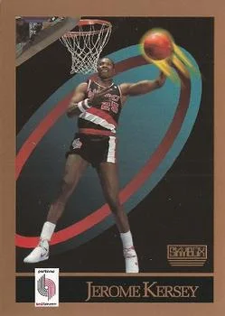 1990-91 SkyBox Jerome Kersey #236 card image