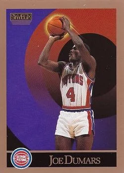 1990-91 SkyBox Joe Dumars #84 card image