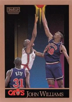 1990-91 SkyBox John Williams "John" on front #58 card image
