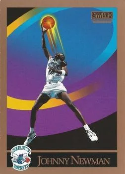 1990-91 SkyBox Johnny Newman #370 card image