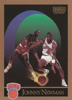 1990-91 SkyBox Johnny Newman SP #190 card image