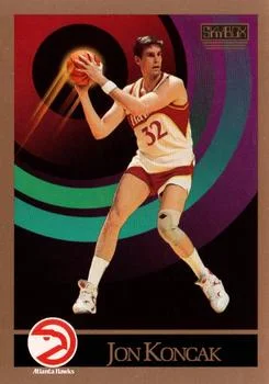 1990-91 SkyBox Jon Koncak #3 card image