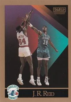 1990-91 SkyBox J.R. Reid #32 card image