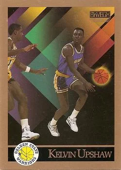 1990-91 SkyBox Kelvin Upshaw SP #104 card image