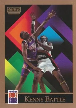 1990-91 SkyBox Kenny Battle #405 card image