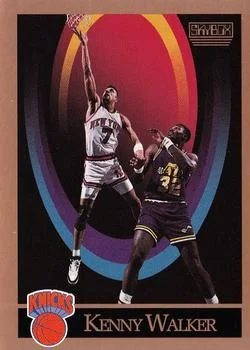 1990-91 SkyBox Kenny Walker #195 card image