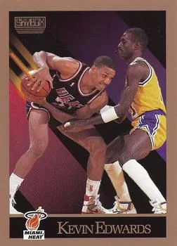 1990-91 SkyBox Kevin Edwards #146 card image