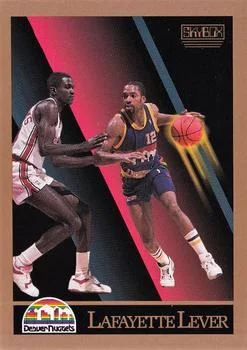 1990-91 SkyBox Lafayette Lever SP"Lafayette" on front #78 card image