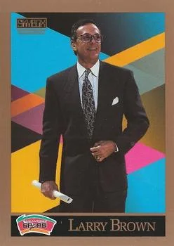 1990-91 SkyBox Larry Brown Head Coach #324 card image