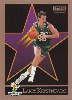 1990-91 SkyBox Larry Krystkowiak #160 card image