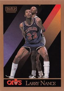 1990-91 SkyBox Larry Nance #55 card image