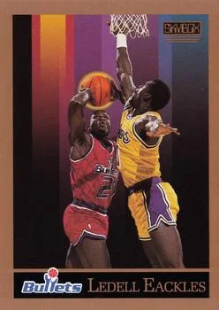 1990-91 SkyBox Ledell Eackles SP #287 card image