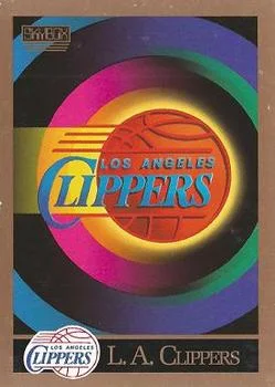 1990-91 SkyBox Los Angeles Clippers Logo/Checklist #339 card image