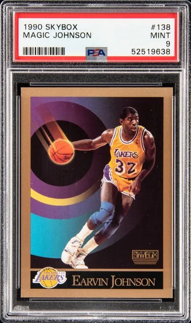 1990-91 SkyBox Magic Johnson #138 card image