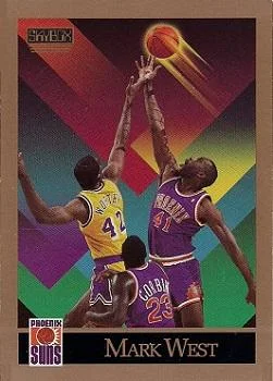 1990-91 SkyBox Mark West #230 card image