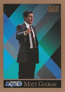 1990-91 SkyBox Matt Guokas Head Coach #319 card image