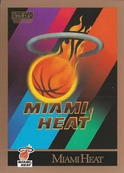 1990-91 SkyBox Miami Heat Logo/Checklist #341 card image