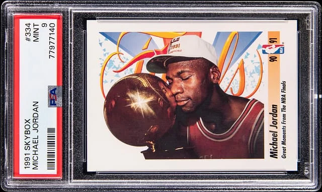 1990-91 SkyBox Michael Jordan #334 card image