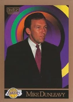 1990-91 SkyBox Mike Dunleavy Head Coach #313 card image