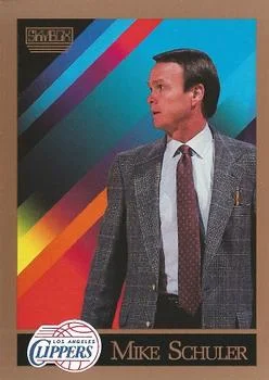 1990-91 SkyBox Mike Schuler Head Coach #312 card image