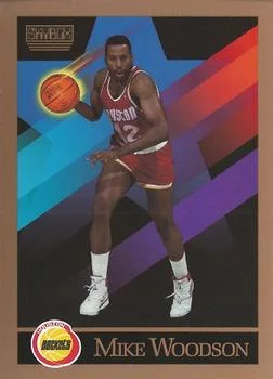 1990-91 SkyBox Mike Woodson #386 card image