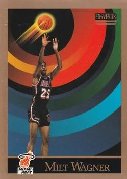 1990-91 SkyBox Milt Wagner #393 card image
